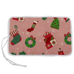 Gifts-christmas-stockings Pen Storage Case (m) by nateshop