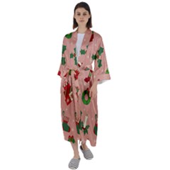 Gifts-christmas-stockings Maxi Satin Kimono by nateshop