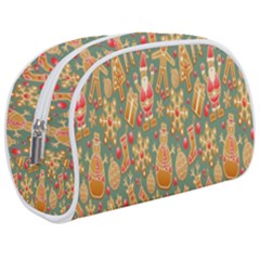 Pattern-santa Make Up Case (medium) by nateshop