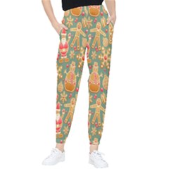 Pattern-santa Tapered Pants by nateshop