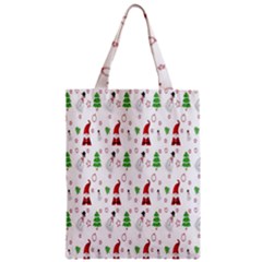 Santa-claus Zipper Classic Tote Bag by nateshop