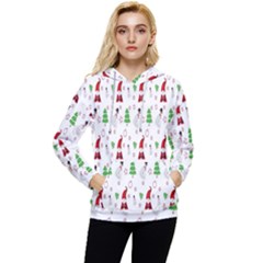 Santa-claus Women s Lightweight Drawstring Hoodie by nateshop