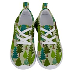 Seamless-forest-pattern-cartoon-tree Running Shoes by nateshop