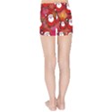 Seamless-santa Claus Kids  Sports Shorts View2