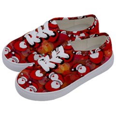 Seamless-santa Claus Kids  Classic Low Top Sneakers by nateshop