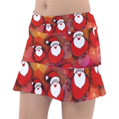 Seamless-santa Claus Classic Tennis Skirt by nateshop