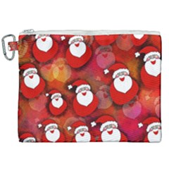 Seamless-santa Claus Canvas Cosmetic Bag (xxl) by nateshop