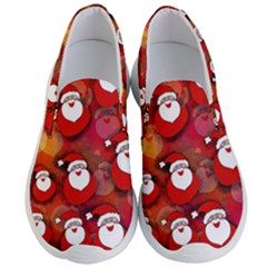 Seamless-santa Claus Men s Lightweight Slip Ons by nateshop