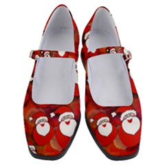 Seamless-santa Claus Women s Mary Jane Shoes by nateshop