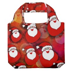 Seamless-santa Claus Premium Foldable Grocery Recycle Bag by nateshop