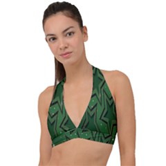 Starchristmas Halter Plunge Bikini Top by nateshop