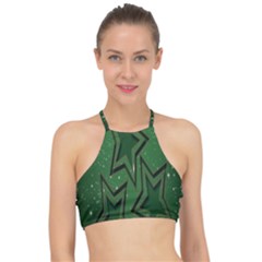 Starchristmas Racer Front Bikini Top by nateshop