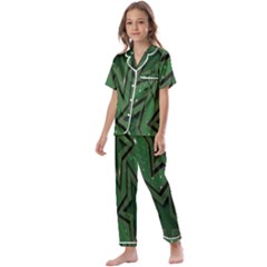 Starchristmas Kids  Satin Short Sleeve Pajamas Set by nateshop