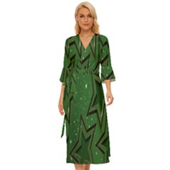 Starchristmas Midsummer Wrap Dress by nateshop