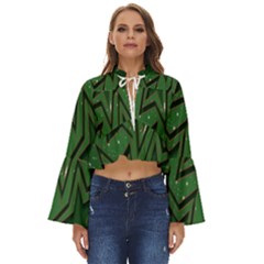 Starchristmas Boho Long Bell Sleeve Top by nateshop