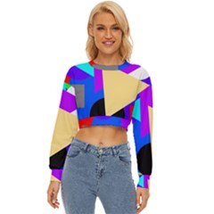 Shape Colorful Creativity Abstract Pattern Lightweight Long Sleeve Sweatshirt by Ravend