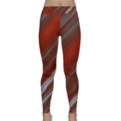 Colored Pattern Bokeh Blurred Blur Classic Yoga Leggings by Ravend