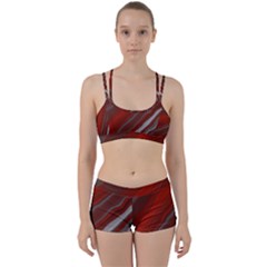 Colored Pattern Bokeh Blurred Blur Perfect Fit Gym Set by Ravend