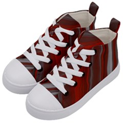 Colored Pattern Bokeh Blurred Blur Kids  Mid-top Canvas Sneakers by Ravend