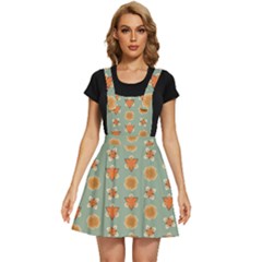 Wallpaper Background Floral Pattern Apron Dress by Ravend