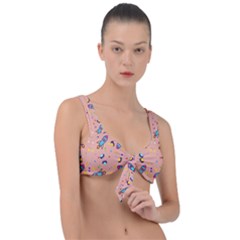 Rocket Ship Rocket Spaceship Front Tie Bikini Top by Ravend