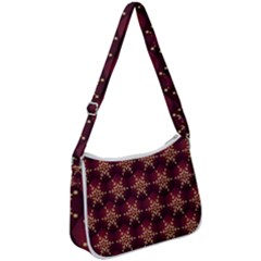 Background Pattern Icon Design Zip Up Shoulder Bag by Ravend