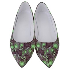 Man Butterfly Drawing Motif Pattern Women s Low Heels by dflcprintsclothing