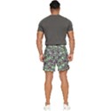 Man Butterfly Drawing Motif Pattern Men s Runner Shorts View4