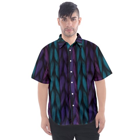 Background Men s Short Sleeve Shirt by nateshop