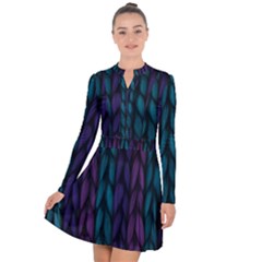 Background Long Sleeve Panel Dress by nateshop