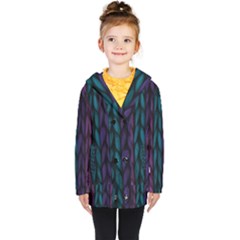 Background Kids  Double Breasted Button Coat by nateshop