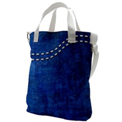 Background-jeans  Canvas Messenger Bag by nateshop