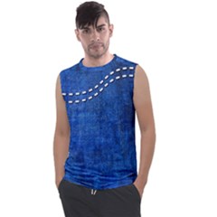 Background-jeans  Men s Regular Tank Top by nateshop