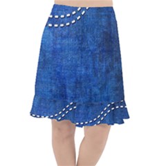 Background-jeans  Fishtail Chiffon Skirt by nateshop