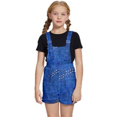 Background-jeans  Kids  Short Overalls by nateshop