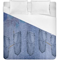 Background-jeans Duvet Cover (king Size) by nateshop