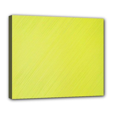 Background-texture-yellow Deluxe Canvas 24  X 20  (stretched) by nateshop