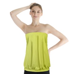 Background-texture-yellow Strapless Top by nateshop