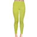 Background-texture-yellow Inside Out Leggings View1