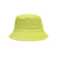 Background-texture-yellow Inside Out Bucket Hat (kids)