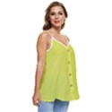 Background-texture-yellow Casual Spaghetti Strap Chiffon Top View3