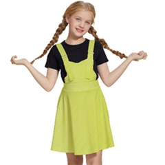 Background-texture-yellow Kids  Apron Dress