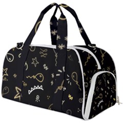 Background Graphic Beautiful Burner Gym Duffel Bag by Ravend