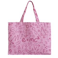 Background Back To School Bright Zipper Mini Tote Bag by Ravend