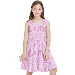 Background Back To School Bright Kids  Skater Dress by Ravend