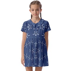 Paper Kids  Asymmetric Collar Dress by nateshop