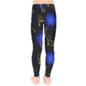 Formula Background Pattern Texture Design Kids  Leggings View2