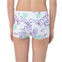 Background Pattern Wallpaper Fish Reversible Boyleg Bikini Bottoms View2