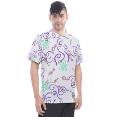 Background Pattern Wallpaper Fish Men s Polo Tee by Ravend