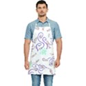 Background Pattern Wallpaper Fish Kitchen Apron View1